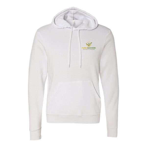 Unisex Fleece Hoodie_White Thumbnail
