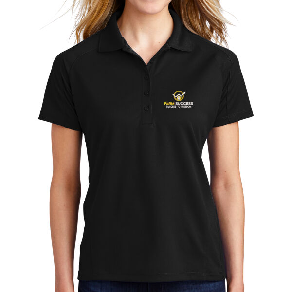 Women's Dri Mesh Performance Dark Colors Polo  Thumbnail
